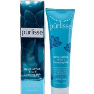 Purlisse Blue Lotus 4-in-1 Cleansing Milk